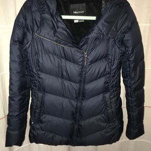 Marmot hooded puffy jacket